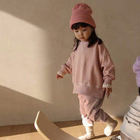 Load image into Gallery viewer, 2 Pieces Set Baby Kid Girls Solid Color Tops And Pants Wholesale 220114508
