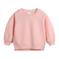 Load image into Gallery viewer, 2 Pieces Set Baby Kid Girls Solid Color Tops And Pants Wholesale 220114508
