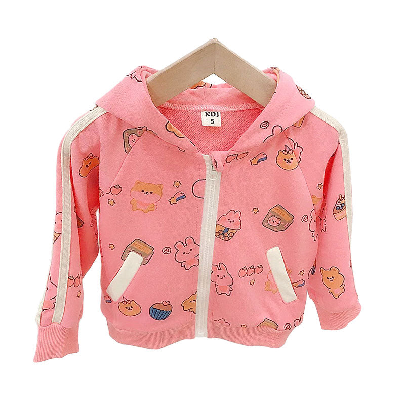 Baby Kid Girls Animals Cartoon Jackets Outwears Wholesale 220114534