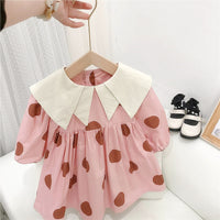 Load image into Gallery viewer, Baby Kid Girls Polka dots Dresses Wholesale 220114548
