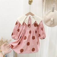 Load image into Gallery viewer, Baby Kid Girls Polka dots Dresses Wholesale 220114548
