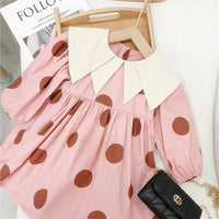 Load image into Gallery viewer, Baby Kid Girls Polka dots Dresses Wholesale 220114548
