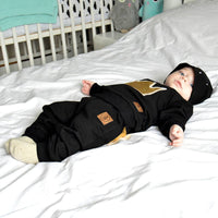 Load image into Gallery viewer, 2 Pieces Set Baby Kid Boys Print Tops And Solid Color Pants Wholesale 22011458
