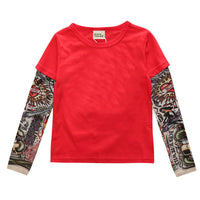 Load image into Gallery viewer, Baby Kid Boys Color-blocking Print Tops Wholesale 22011466
