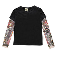 Load image into Gallery viewer, Baby Kid Boys Color-blocking Print Tops Wholesale 22011466
