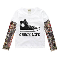 Load image into Gallery viewer, Baby Kid Boys Color-blocking Print Tops Wholesale 22011466
