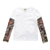 Load image into Gallery viewer, Baby Kid Boys Color-blocking Print Tops Wholesale 22011466
