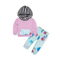 Load image into Gallery viewer, 2 Pieces Set Baby Boys Solid Color Hoodies Swearshirts And Pants Wholesale 22011475
