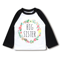 Load image into Gallery viewer, Baby Kid Girls Letters Color-blocking Print Tops Wholesale 22011481

