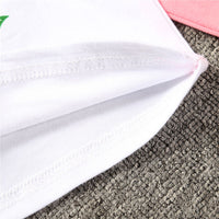 Load image into Gallery viewer, Baby Kid Girls Letters Color-blocking Print Tops Wholesale 22011481
