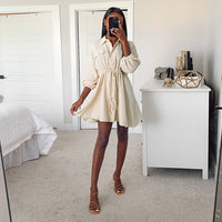 Load image into Gallery viewer, Women Solid Color Dresses Wholesale 220118201
