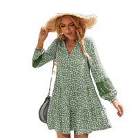 Load image into Gallery viewer, Women Flower Print Dresses Wholesale 220118243
