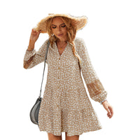 Load image into Gallery viewer, Women Flower Print Dresses Wholesale 220118243
