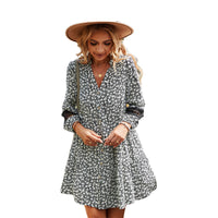 Load image into Gallery viewer, Women Flower Print Dresses Wholesale 220118243
