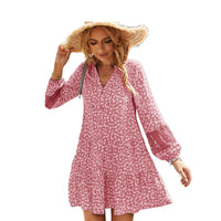 Load image into Gallery viewer, Women Flower Print Dresses Wholesale 220118243
