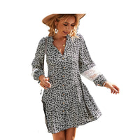 Load image into Gallery viewer, Women Flower Print Dresses Wholesale 220118243
