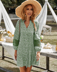 Load image into Gallery viewer, Women Flower Print Dresses Wholesale 220118243
