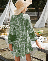 Load image into Gallery viewer, Women Flower Print Dresses Wholesale 220118243
