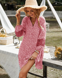 Load image into Gallery viewer, Women Flower Print Dresses Wholesale 220118243
