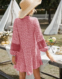 Load image into Gallery viewer, Women Flower Print Dresses Wholesale 220118243
