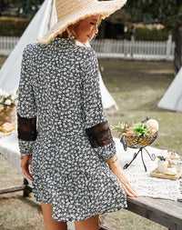 Load image into Gallery viewer, Women Flower Print Dresses Wholesale 220118243
