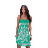 Load image into Gallery viewer, Women Flower Tie Dye Print Dresses Wholesale 008011891
