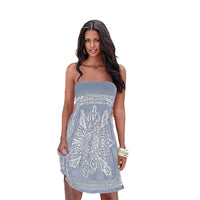 Load image into Gallery viewer, Women Flower Tie Dye Print Dresses Wholesale 008011891
