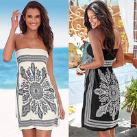 Load image into Gallery viewer, Women Print Dresses Wholesale 220118537
