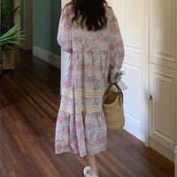 Load image into Gallery viewer, Women Flower Lace Print Dresses Wholesale 22011987
