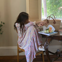 Load image into Gallery viewer, Women Flower Lace Print Dresses Wholesale 22011987
