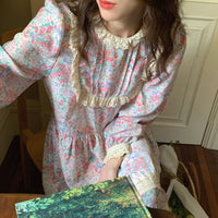 Load image into Gallery viewer, Women Flower Lace Print Dresses Wholesale 22011987
