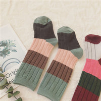 Load image into Gallery viewer, Unisex Color-blocking Socks Wholesale 22021101
