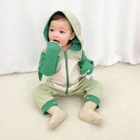 Load image into Gallery viewer, Baby Girls Boys Color-blocking Jumpsuits Wholesale 220211459
