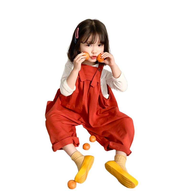 Baby Kid Unisex Solid Color Jumpsuits Wholesale 22021173