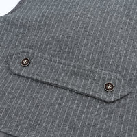 Load image into Gallery viewer, 3 Pieces Set Baby Kid Boys Striped Vests&amp;Waistcoats Pants And Solid Color Shirts Wholesale 220214106
