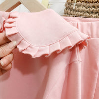 Load image into Gallery viewer, 2 Pieces Set Baby Kid Girls Letters Hoodies Swearshirts And Solid Color Pants Wholesale 220214157
