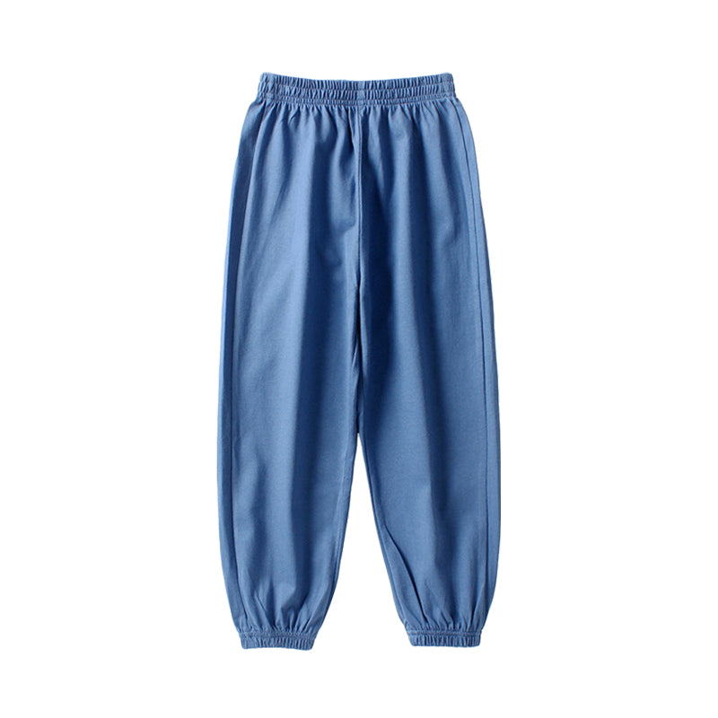 Kid Big Kid Boys Solid Color Pants Wholesale 220214295