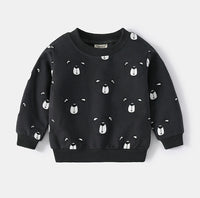 Load image into Gallery viewer, 2 Pieces Set Baby Kid Boys Cartoon Print Hoodies Swearshirts And Color-blocking Pants Wholesale 220214737
