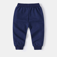 Load image into Gallery viewer, 2 Pieces Set Baby Kid Boys Cartoon Print Hoodies Swearshirts And Color-blocking Pants Wholesale 220214737
