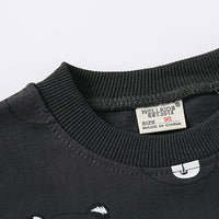 Load image into Gallery viewer, 2 Pieces Set Baby Kid Boys Cartoon Print Hoodies Swearshirts And Color-blocking Pants Wholesale 220214737
