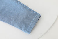 Load image into Gallery viewer, 3 Pieces Set Baby Kid Boys Letters Cartoon Print Jackets&amp;Outwears Tops And Solid Color Jeans Wholesale 220216352
