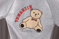 Load image into Gallery viewer, 2 Pieces Set Baby Kid Boys Letters Cartoon Print Tops And Solid Color Pants Wholesale 220216466
