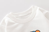 Load image into Gallery viewer, 3 Pieces Set Baby Kid Boys Checked Expression Shirts Letters Cartoon Tops And Jeans Wholesale 220216604
