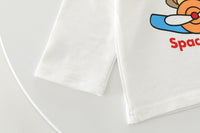 Load image into Gallery viewer, 3 Pieces Set Baby Kid Boys Checked Expression Shirts Letters Cartoon Tops And Jeans Wholesale 220216604
