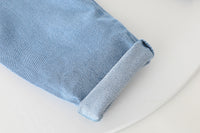 Load image into Gallery viewer, 3 Pieces Set Baby Kid Boys Checked Expression Shirts Letters Cartoon Tops And Jeans Wholesale 220216604
