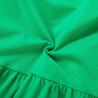 Load image into Gallery viewer, 2 Pieces Set Baby Kid Girls St Patrick&#39;s Day Solid Color Print Dresses And Plant Pants Baby Bibs Wholesale 22021846
