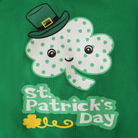 Load image into Gallery viewer, 2 Pieces Set Baby Kid Girls St Patrick&#39;s Day Letters Flower Bow Print T-Shirts And Love heart Pants Wholesale 22021885
