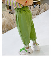 Load image into Gallery viewer, Baby Kid Girls Color-blocking Pants Wholesale 22022305
