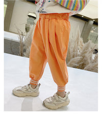 Load image into Gallery viewer, Baby Kid Girls Color-blocking Pants Wholesale 22022305
