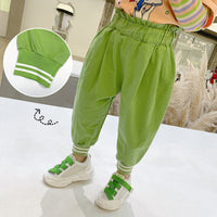 Load image into Gallery viewer, Baby Kid Girls Color-blocking Pants Wholesale 22022305
